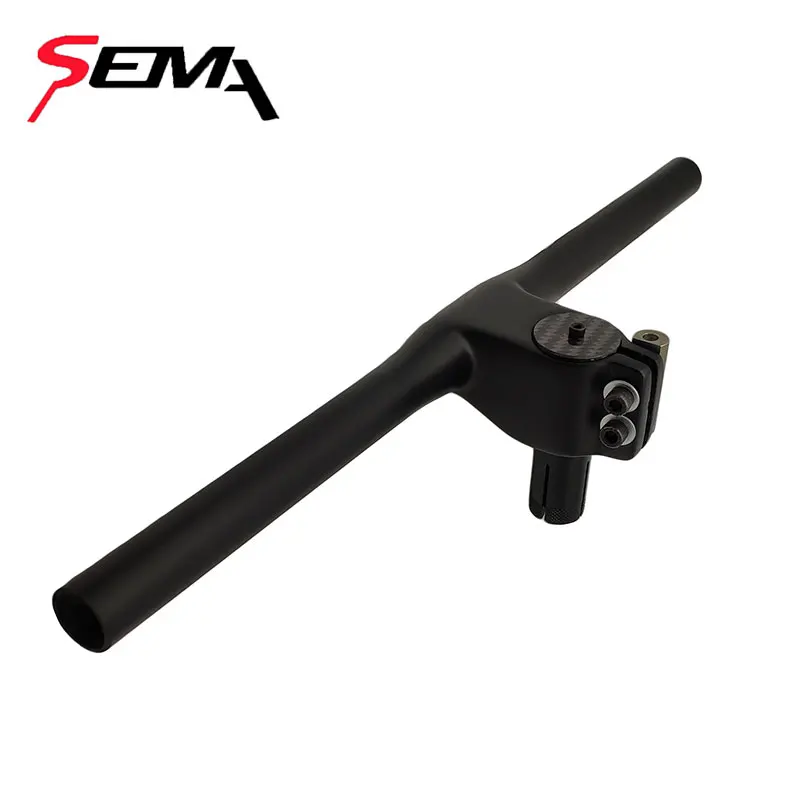 Велосипедный карбоновый руль SEMA углеродный интегрированный поручень и