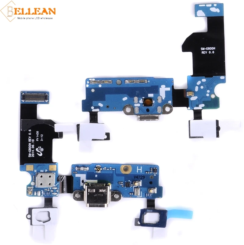 Catteny 1 шт. для Samsung Galaxy S5mini Запчасти зарядки G800 G800F G800H G800T док станция Micro USB разъем