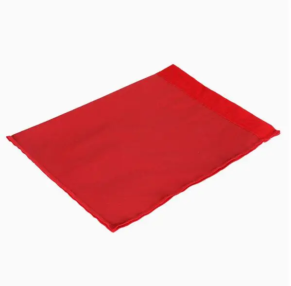 Красные бархатные сумки в китайском стиле с принтом фу слов новогодняя