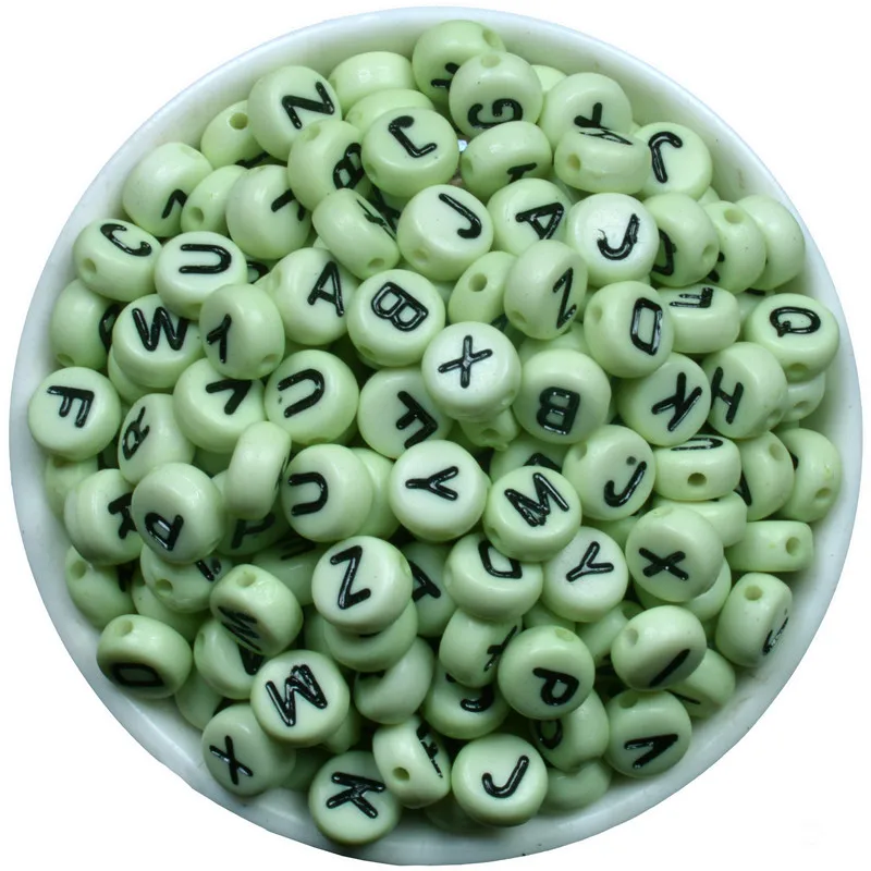 Бусины разноцветные в античном стиле 27 цветов 7 мм 200 шт.|acrylic spacer beads|beads mixspacer beads |