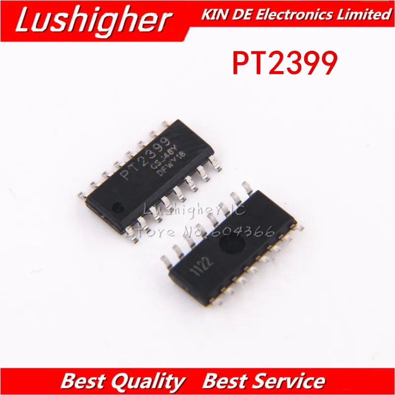 10 шт PT2399 SOP SMD|Интегральные схемы| |