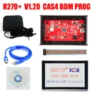 Лучший R270 + v1.20 CAS4 для BMW R270 BDM и AK90 автомобильный ключевой программатор для BMW CAS4 OBD2 копия автомобильных ключей AK90 кабель