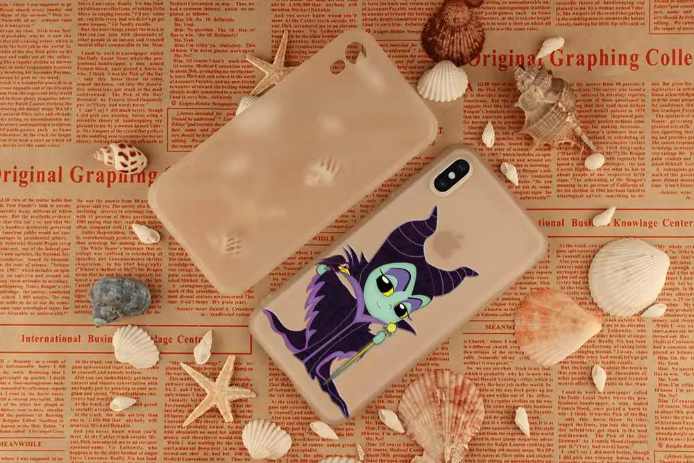 Чехол для телефона s силиконовый мягкий чехол для iPhone 11 Pro X XS Max XR 6 6S 7 8 Plus 5 4S SE Maleficent Спящая красавица чехол принцессы