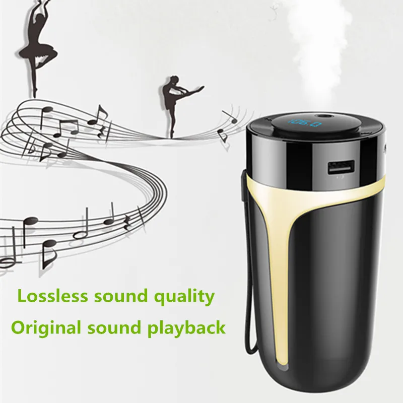 Автомобильный музыкальный плеер с функцией быстрой зарядки QC3.0 MP3 Bluetooth