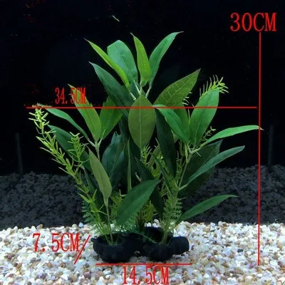Simulation Grass Plant Artificial Plastic Water Grass for Fish Tank Aquarium Decoration Aquatic Plant Simulation Plant Ornament - Цвет: 4