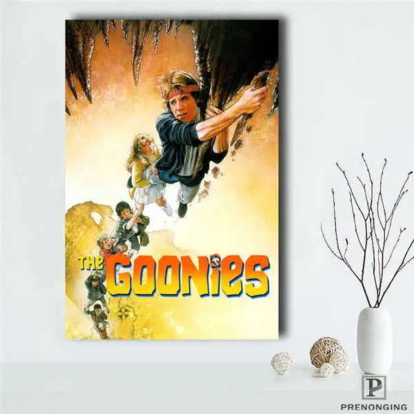 Canvas Poster Canvas Poster Silk Fabric The Goonies Home Decor Classic Fashion Movie Style Custom Poster Print#190114#06 - Цвет: Canvas Poster