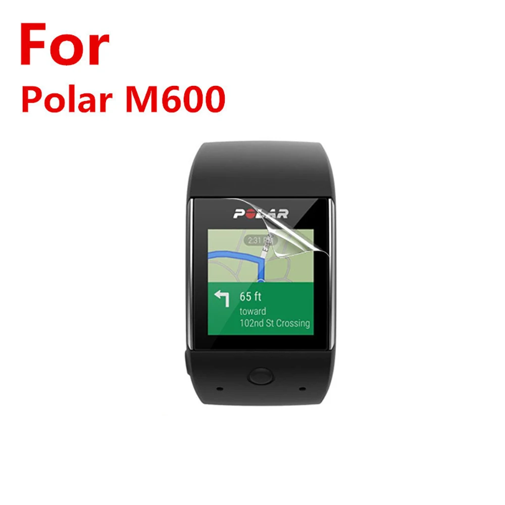 3 шт./лот защитная пленка для умных часов Polar M600 прозрачная ЖК защиты экрана от