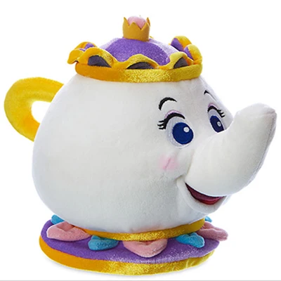 Disney красота и чудовище чайник чашечная свеча держатели мягкая игрушка Миссис