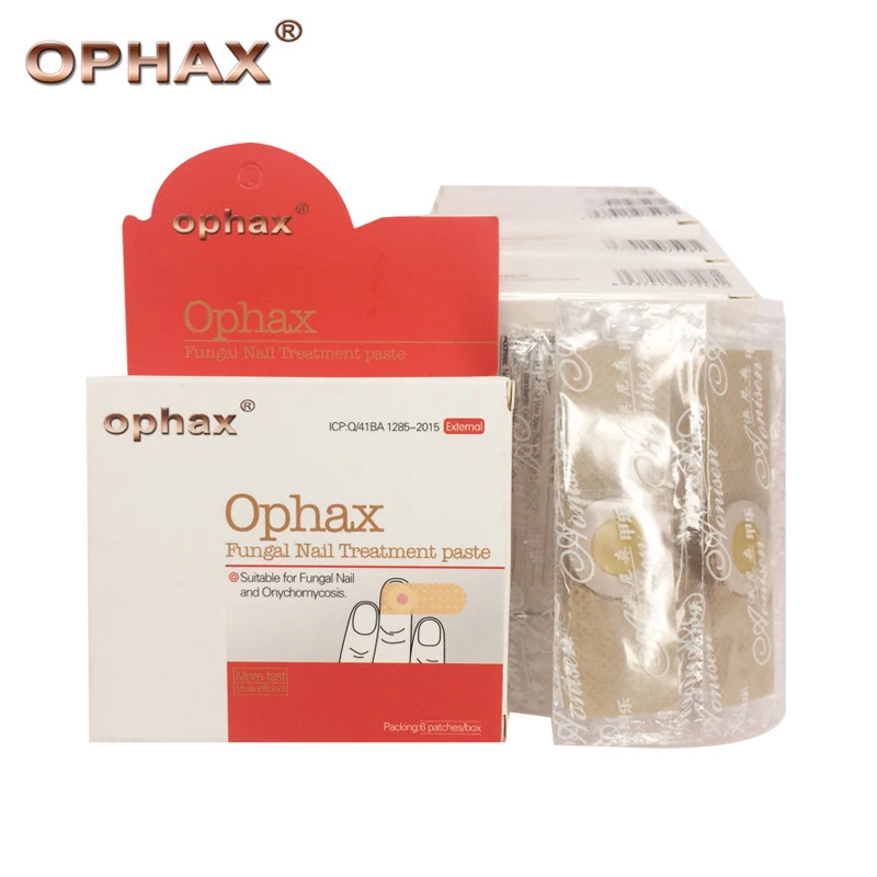 Ophax 60 шт./лот грибковые лечения Китайский травяной инфекции онихомикоз паранихия