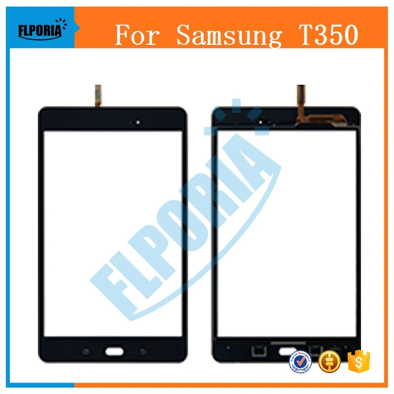 Сенсорный экран для Samsung Galaxy Tab A T350 SM дигитайзер внешняя панель Переднее стекло