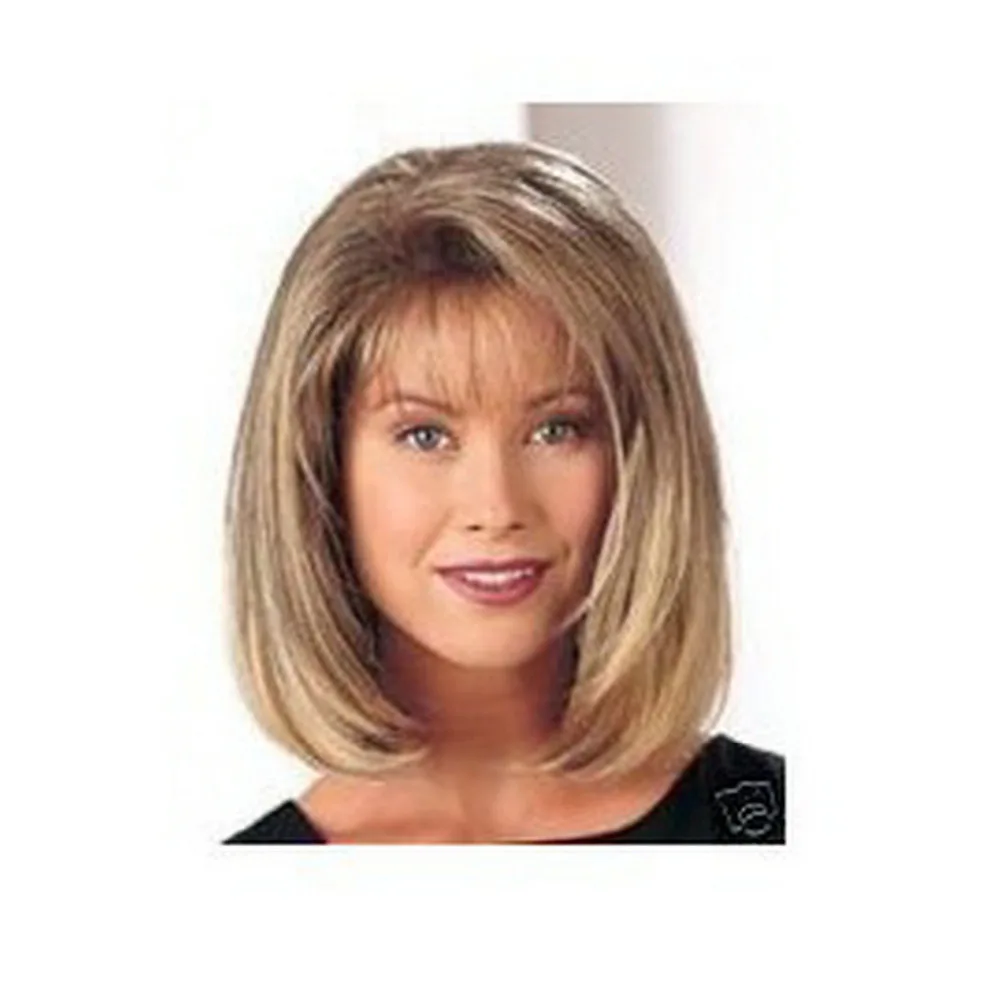 heat resistant Party hair Free shipping>>Middle-long brown stylish ladies sexy Hair wigs |