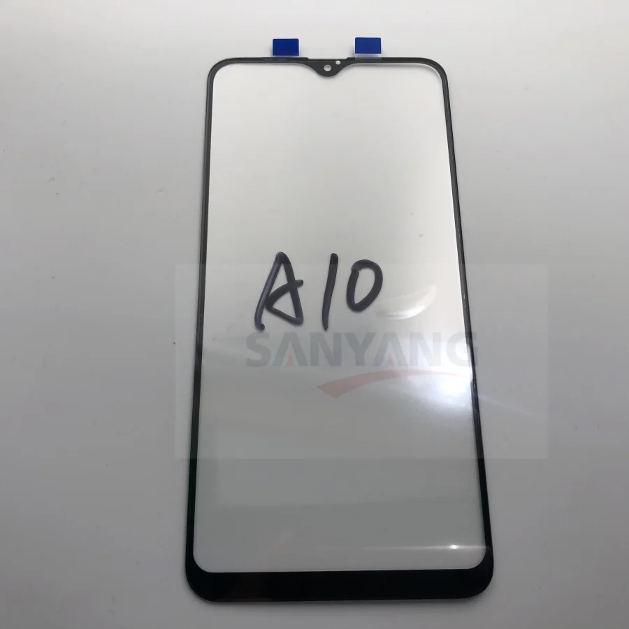 Для Samsung Galaxy A10 A105F SM LCD Сенсорная панель передняя A105 стеклянная внешняя линза