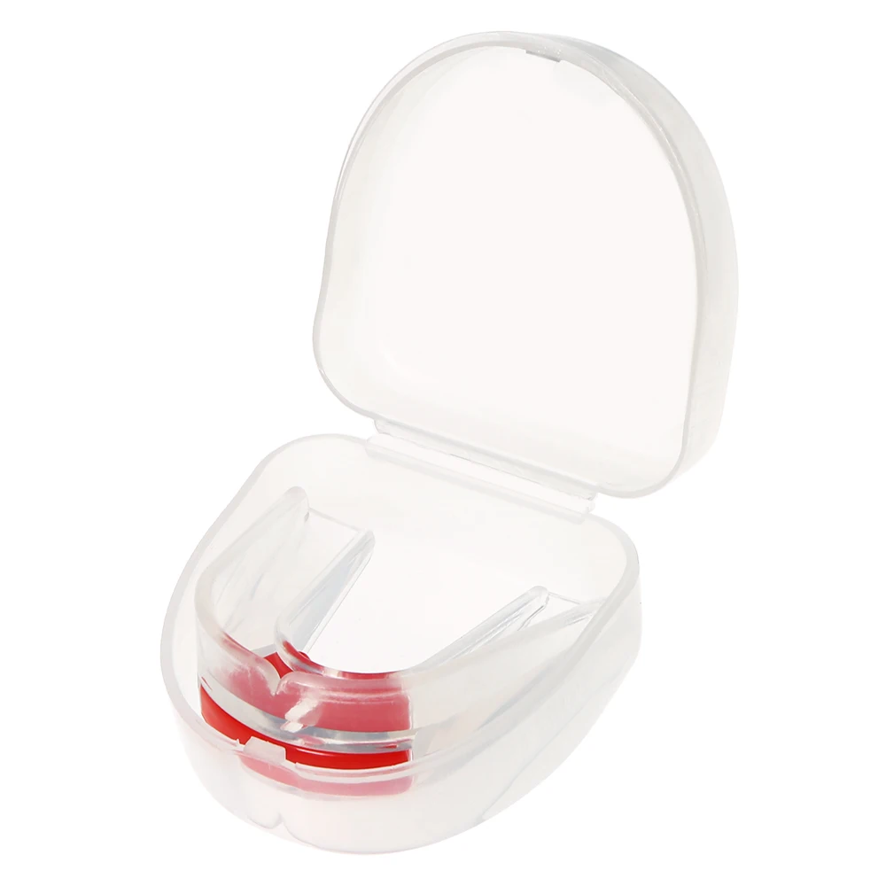 Double / Single Braces Mouthguard Adults Sport Mouth Guard for Football Boxing Basketball Lacrosse MMA Hockey