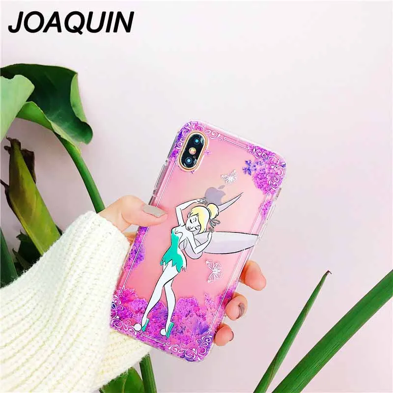 Cartoon Alice Ariel Jasmine The Flower Child Lunlun Soft silicone Coque Shell Phone Case for Apple iPhone 8 7 6 6S Plus X Cover |