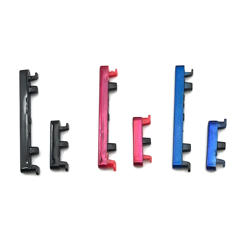 For Xiaomi Redmi Note 7 Pro SIde Volume Button + Power ON / OFF Buttton Key Set For Redmi Note 8 9 9S Pro Replacement Parts