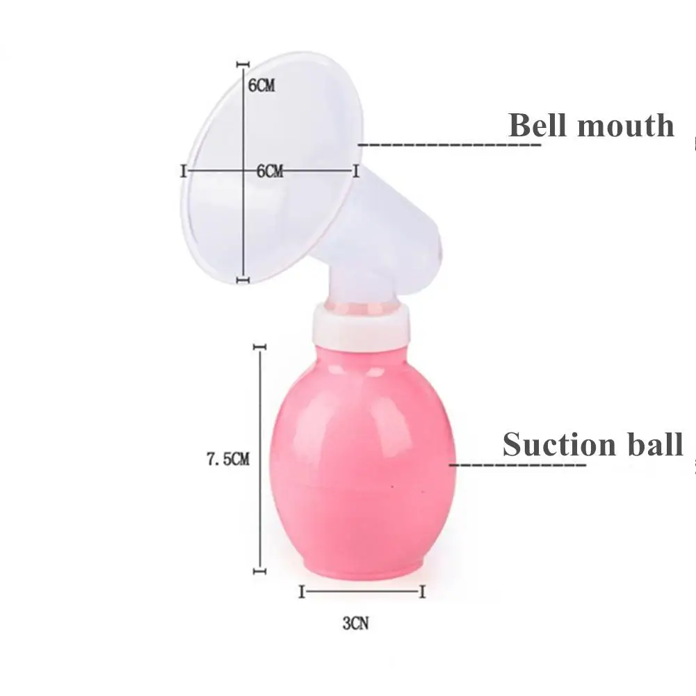 

Simple Breastfeeding Manual Nursing Reliever Silicone Breast Pumps
