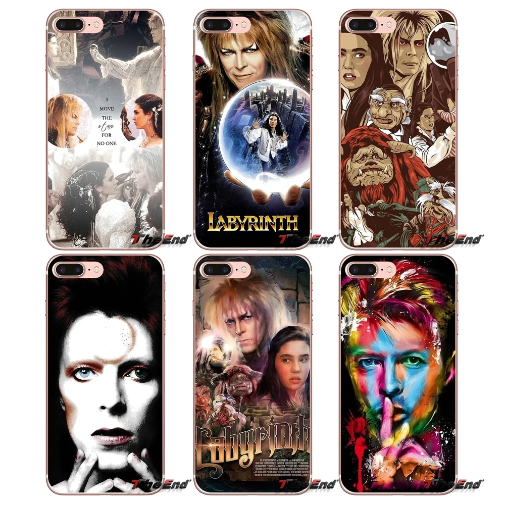 Для Samsung Galaxy S2 S3 S4 S5 MINI S6 S7 edge S8 S9 Plus Note 2 3 4 5 8 Coque Fundas David Bowie лабиринт магический