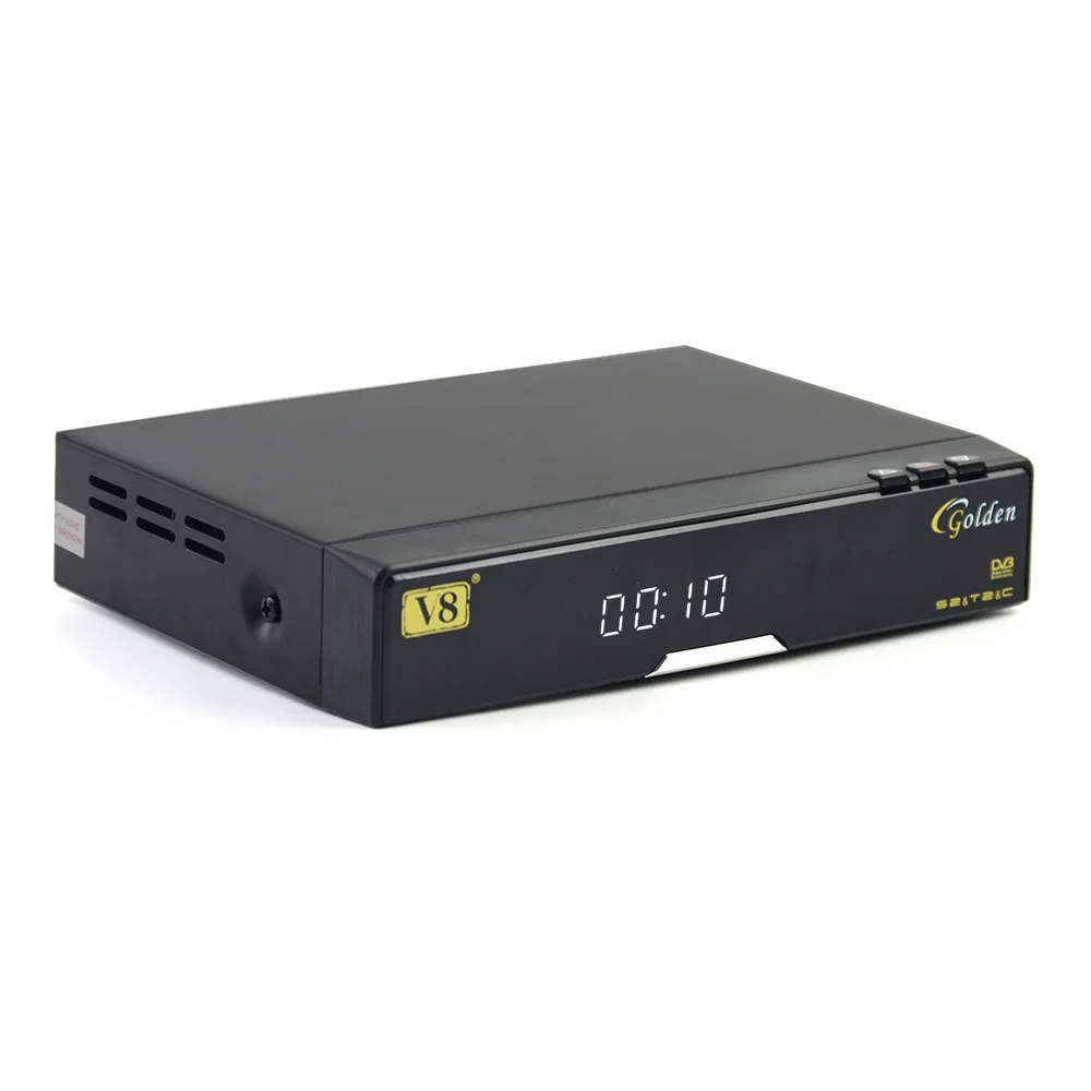 2016 новые V8 Золотой DVB-S2 + DVB-T2 DVB-C спутниковый ТВ комбинированный приемник