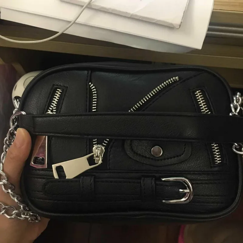 Новые поступления модные Стиль женский черный Цвет куртка Сумка Телефон Кошелек