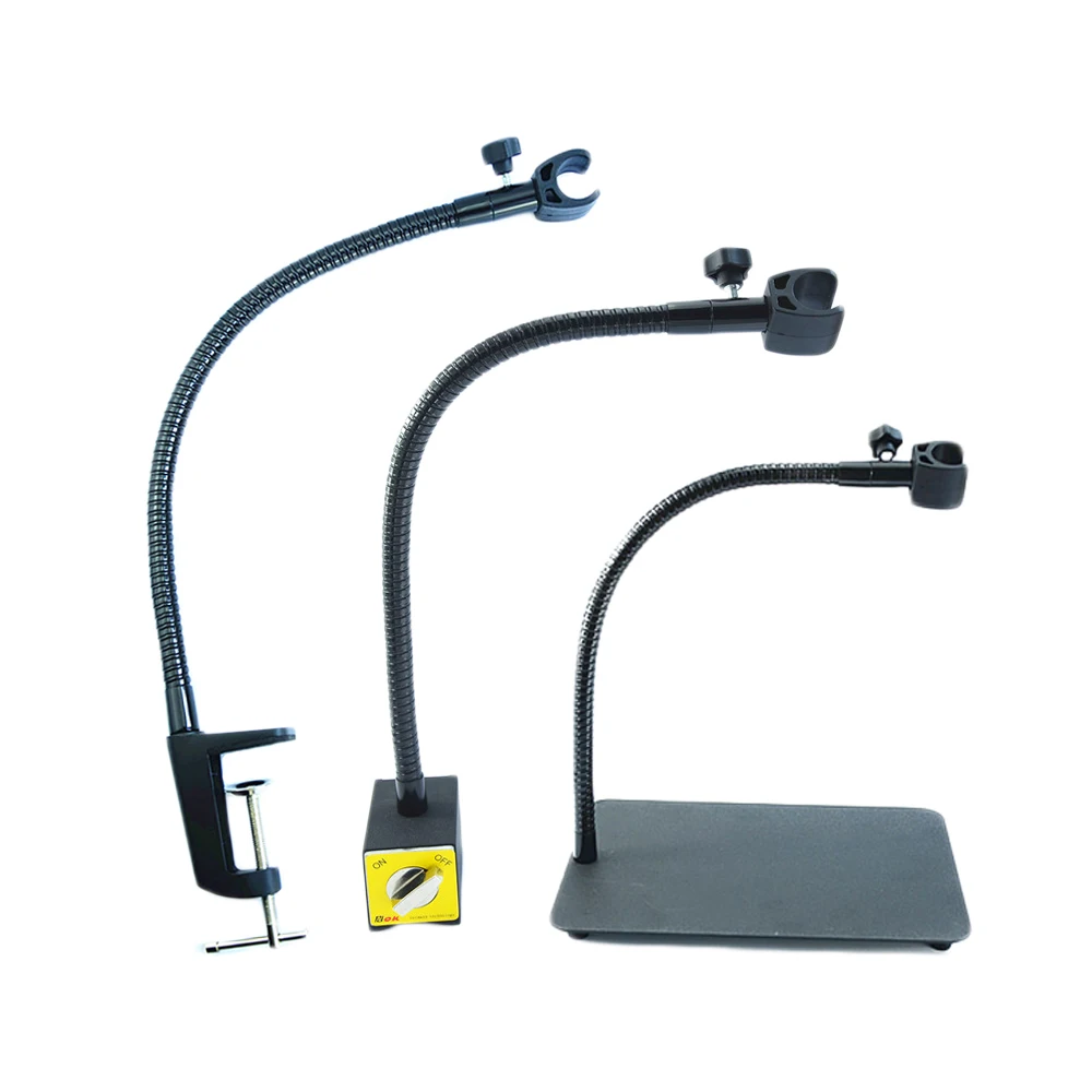 

OK21 OK22 OK23 Gooseneck Flexible Arm Mount Metal Tube Bracket Flexible Arm for Flashlight Microscope Support