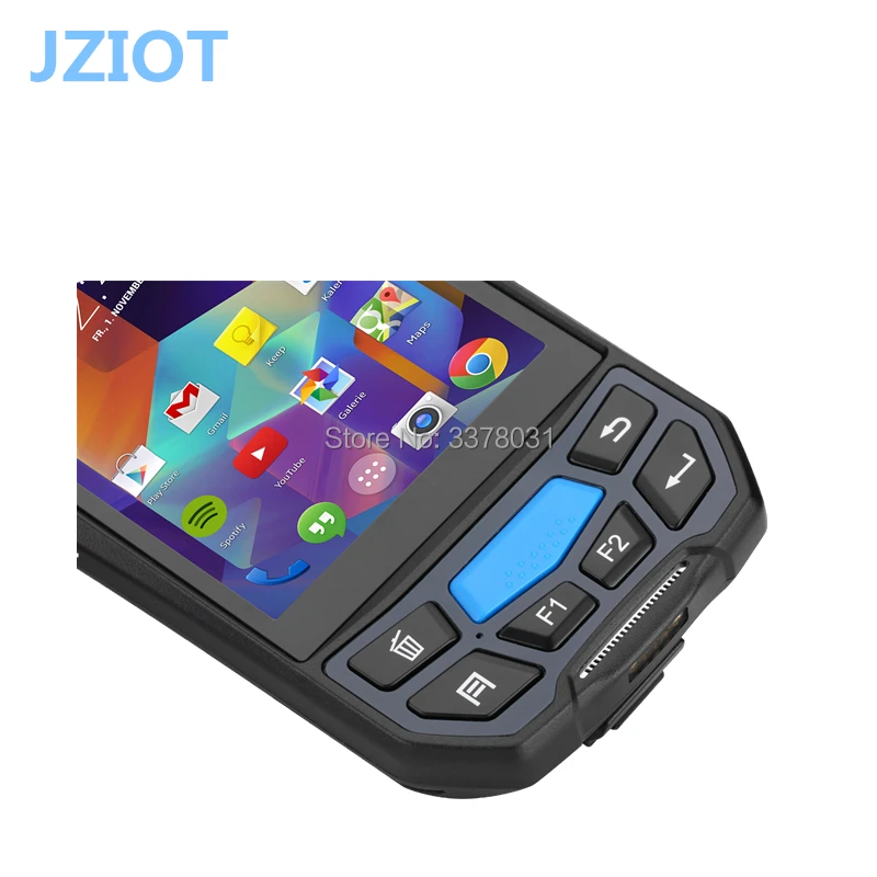 Портативная NFC WiFi Bluetooth GPS камера штрих-кода Sanner прочный терминал android pda