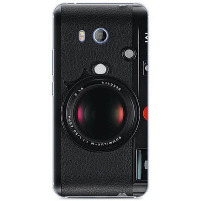 Camera Чехол для htc U11, модный винтажный мультяшный жесткий чехол для телефона, чехол для htc U 11, задняя крышка для htc U 1 1, чехлы для телефонов - Цвет: Camera
