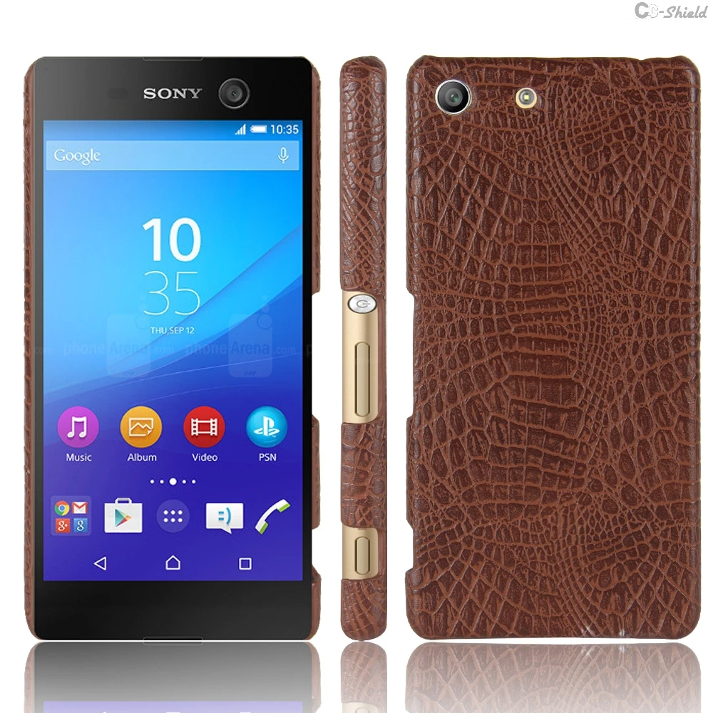 Кожаный чехол для Sony Xperia M5 Dual LTE E5633 E5603 чехол-бампер телефона M 5 E 5633 5603 PC | Мобильные