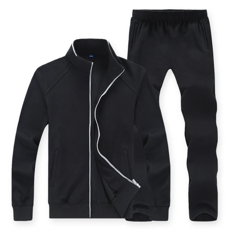 

Spring New Large Size Pure Men's Casual Sportswear Large Size Sweatshirt L-6XL 7XL 8XL Black/Dark Blue/Dark Grey/Light Gray