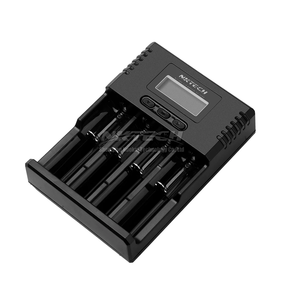 Зарядное устройство NKTECH H4 4 слота для литий-ионных аккумуляторов Soshine 26650 18650 18500