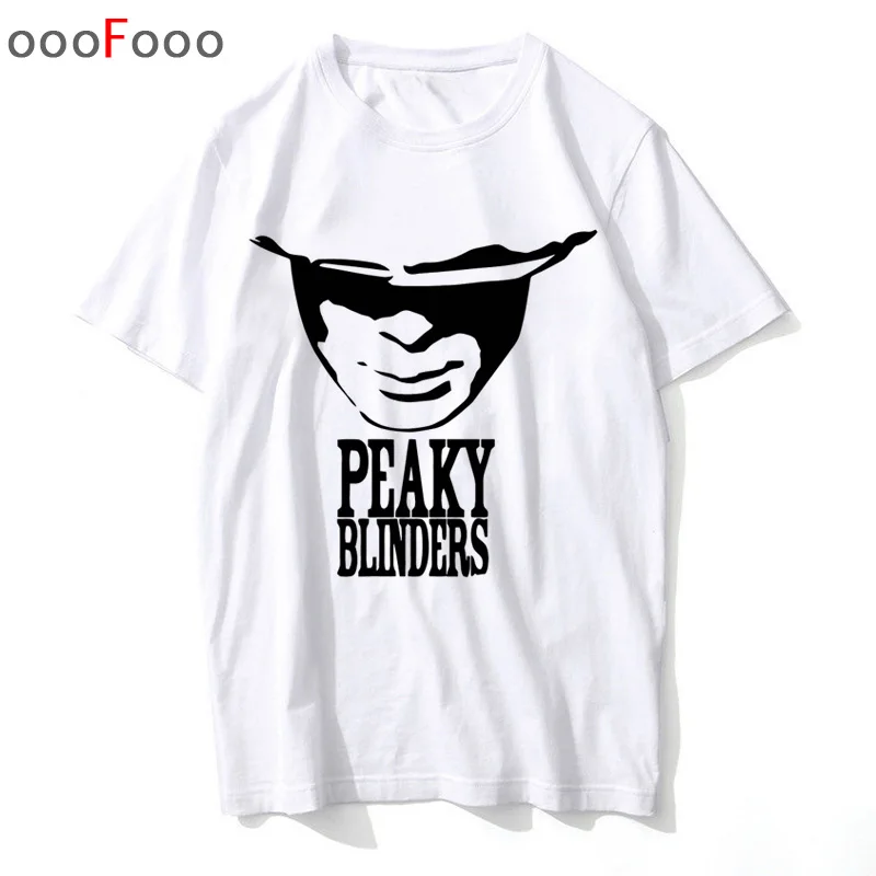 Peaky blinds, футболка, топ, футболка, негабаритная Мужская/женская футболка, модная уличная одежда в стиле хип-хоп, крутая летняя футболка с круглым вырезом - Цвет: 2357