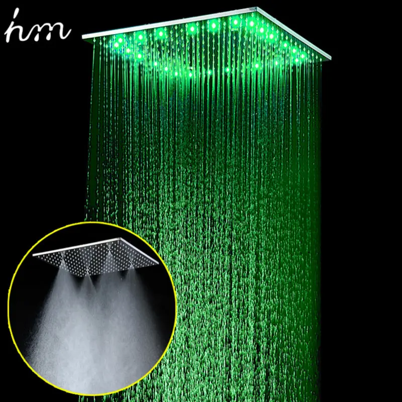 Hm 20 '' Многофункциональная светодиодная насадка для душа Rain &amp SPA Mist Massage Light