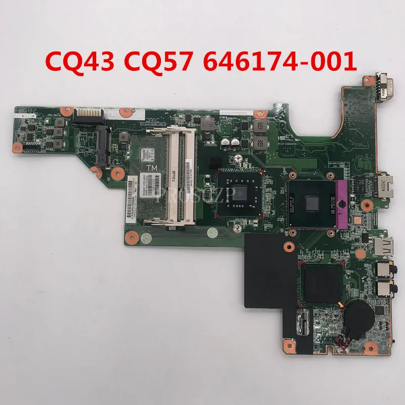 Бесплатная доставка Для материнской платы ноутбука 2000 CQ43 CQ57 646174 001 501 601 100%