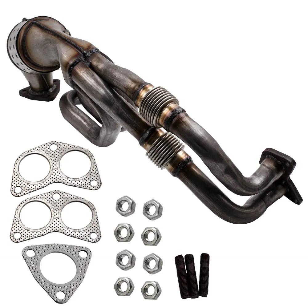 Выхлопная панель SOHC для Subaru Forester 2005-2010 л H4 Труба каталитического конвертера