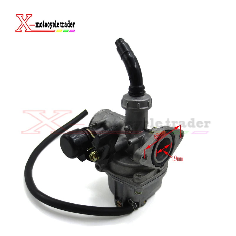 PZ19 19 мм карбюратор для мотоцикла 50cc 70cc 90cc 110cc 125cc ATV Dirt Bike Go Kart Carb Choke Taotao | Автомобили