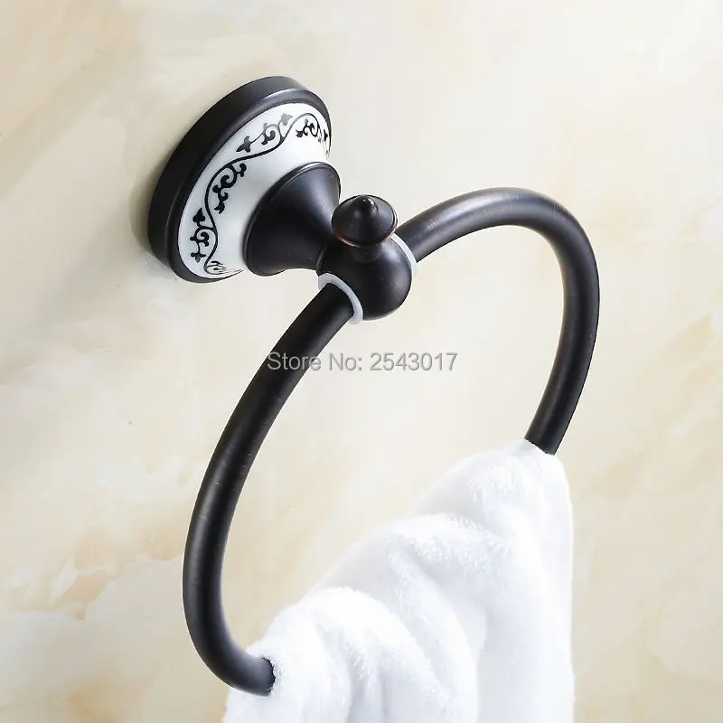 Новинка высококачественные аксессуары для ванной комнаты черное керамическое