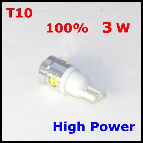 

20PCS T10 W5W 4SMD LED Car Wedge Light 3W High Power White Lamp Bulb 250LM