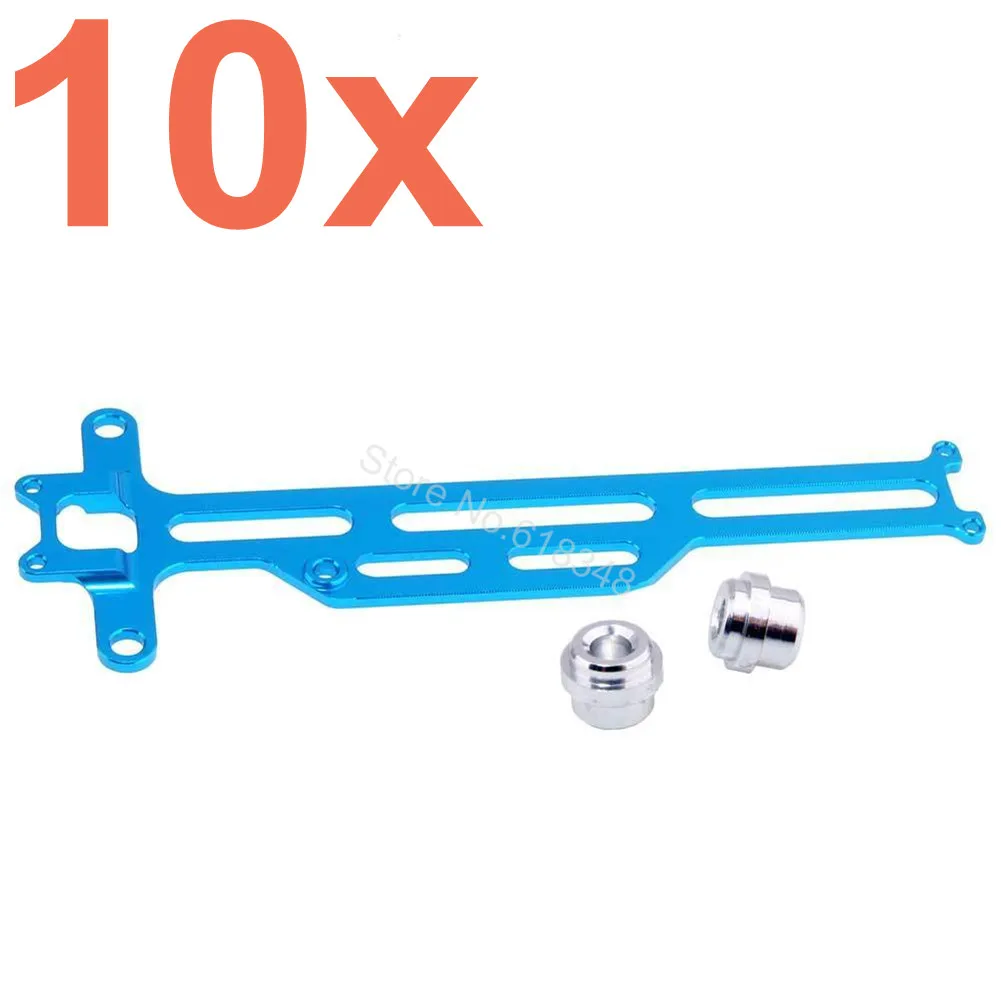 10Pcs/Lot RC Car Alum Alloy Radio Tray (AL.) For 1/18 Scale Models Revel 24540 Scorch Hobbico Dromida BX MT SC4 Monster Truck | Игрушки и