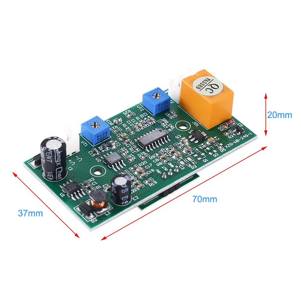 24GHz Microwave Radar Sensor Module Delay Time Sensing Distance Adjustable 24.125GHz