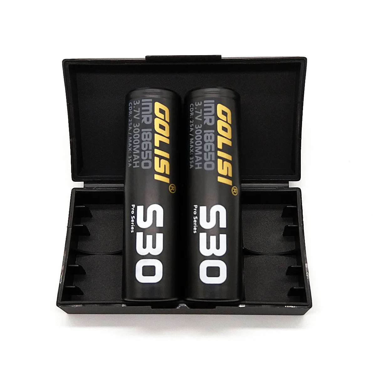 2 шт GOLISI S30 18650 3000 мАч 25А мощный E-CIG аккумулятор IMR 18650 для VAPE фонарик налобный фонарь Игрушка