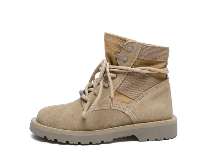Prova Perfetto Новинка Весна-Осень-зима Loves Shoes искусственная замша кожаные женские ботильоны на шнуровке зимняя обувь для работы Большие размеры 34-44