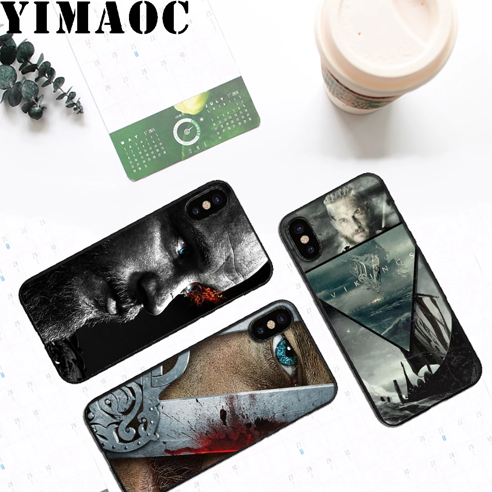 YIMAOC Vikings Мягкий силиконовый чехол для iPhone 11 Pro Xr Xs Max X или 10 8 7 6 6S Plus 5 5S SE |