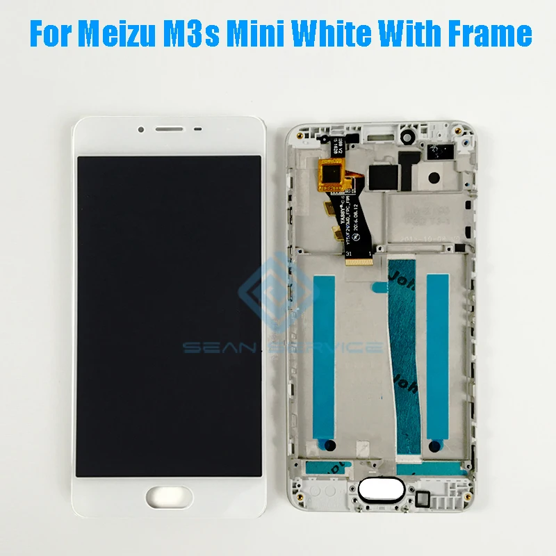 Для Meizu M3s Mini Y685H Y685Q ЖК-дисплей с кодирующий преобразователь сенсорного экрана в