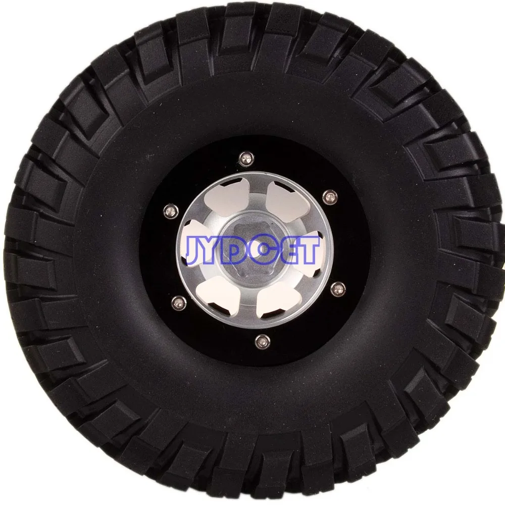 4 шт. 1 9 &quotалюминиевые колеса/обод и 112 мм супер Swamper шины 1061-7038 для RC 1/10 модель Рок