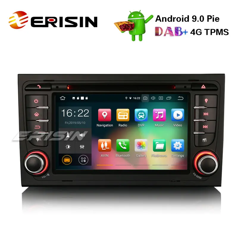 Erisin ES7978A 7 &quotAndroid 9 0 автомобильный стерео DAB + GPS Wifi DVR CD 4G BT для AUDI A4 S4 RS4 B7 B9 SEAT
