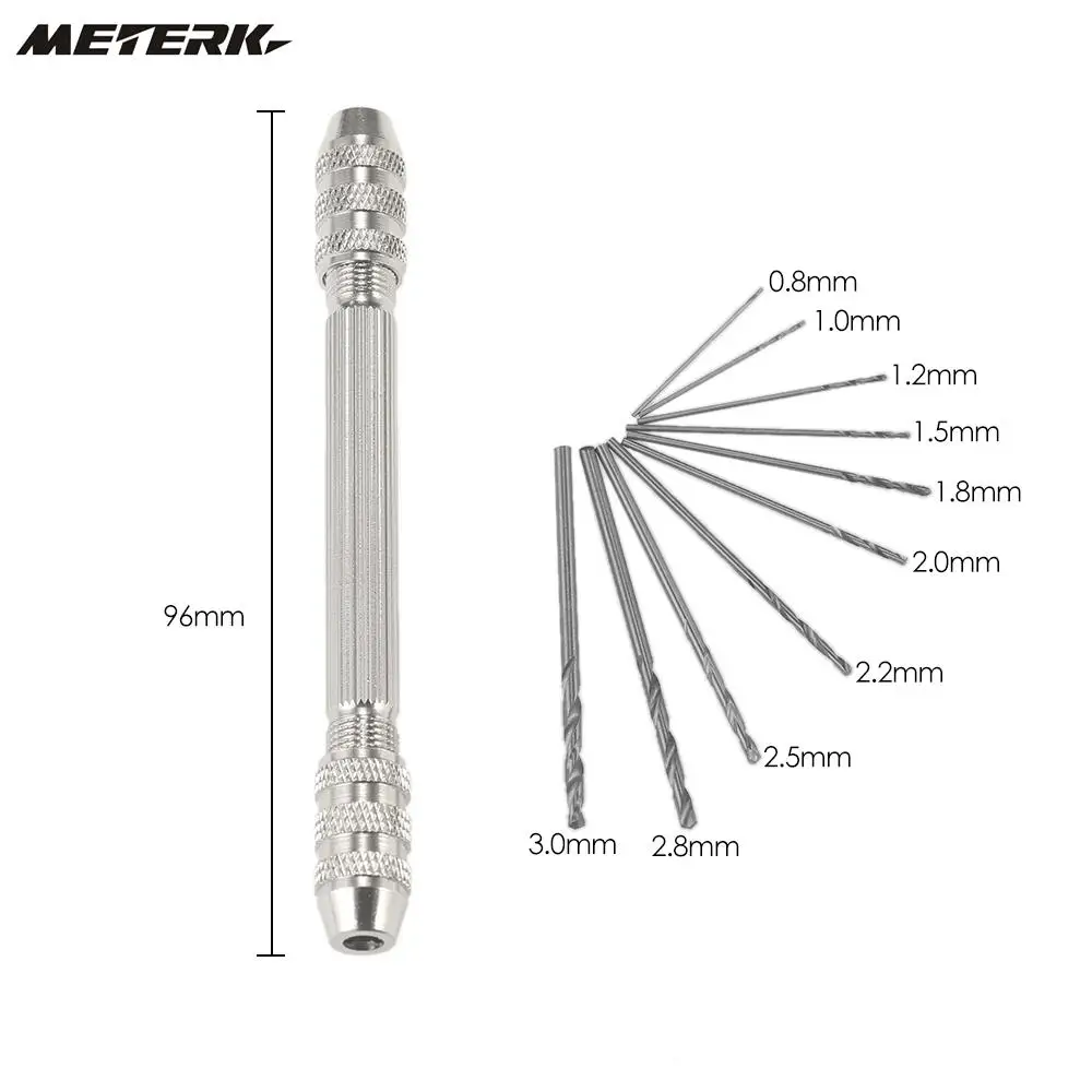 Набор миниатюрных ручных Сверл с 10 шт. набор высокоскоростных стальных