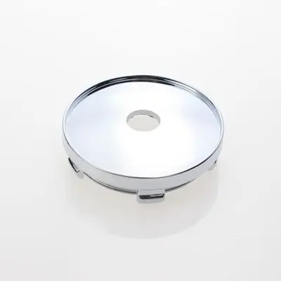 BLANK CAP CHROME 60 мм колпачок центра колеса для обода колпачок ступицы Серебряный/черный/красный лучи эмблема наклейка центральный De Las Tapas Llantas набор из 4 KOM POWER - Цвет: BLANK CAP CHROME