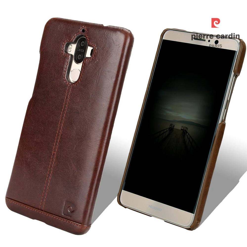 Чехол для телефона из натуральной кожи Pierre Cardin Роскошный чехол Huawei Mate 9|phone cover|cover