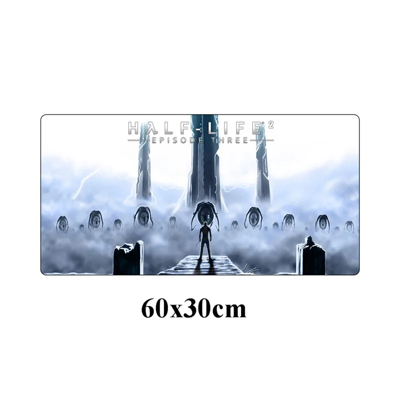 Розовый 60x30 см Half-life 2 большой коврик для мыши XXL компьютерный скоростной геймер игровой коврик для мыши Блокировка резиновая прокладка большая клавиатура стол коврик для мыши - Цвет: Розовый