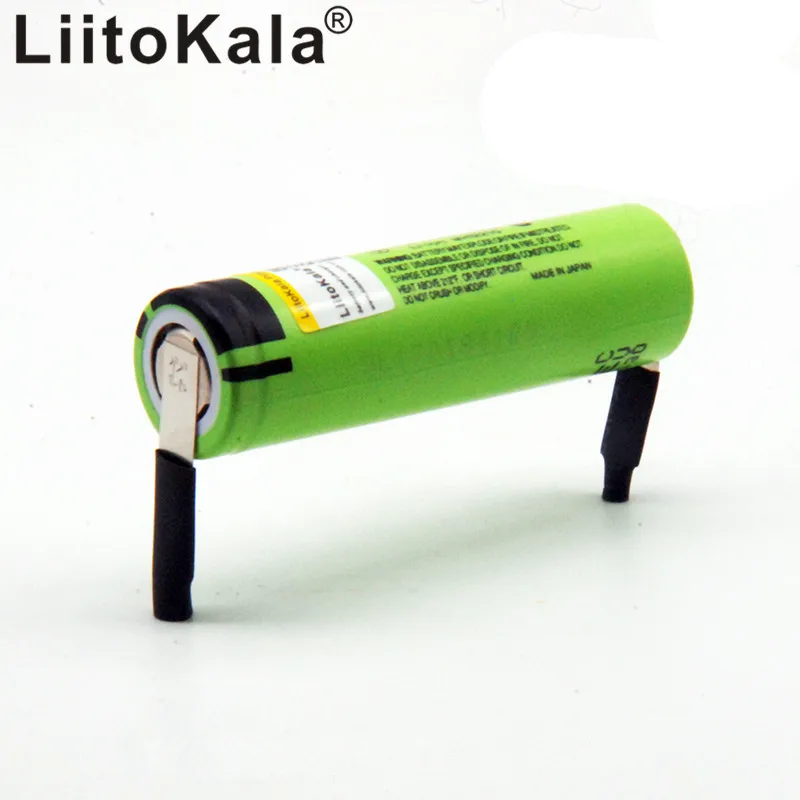 NCR18650B Liitokala 100% новая Оригинальная 3 7 в 3400 мАч 18650 перезаряжаемая литиевая батарея