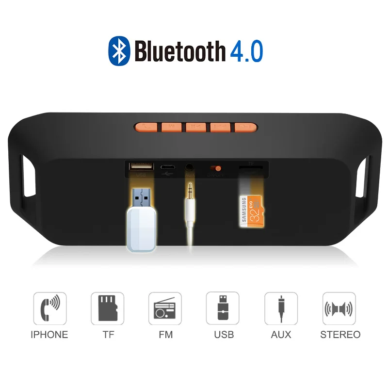 Magift Портативный Беспроводной Bluetooth Динамик стерео двойной громко мини открытый